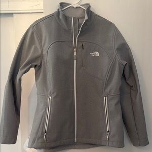 The North Face Gray Full-Zip Jacket